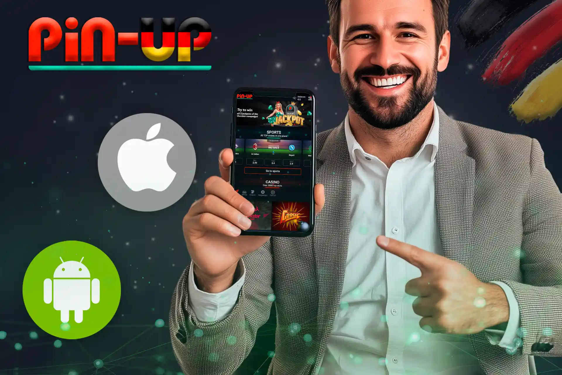 Die Pin Up Casino-App bietet ein umfassendes Spiel- und Wettangebot auf mobilen Geräten.